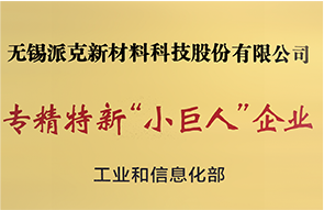 专精特新小巨人